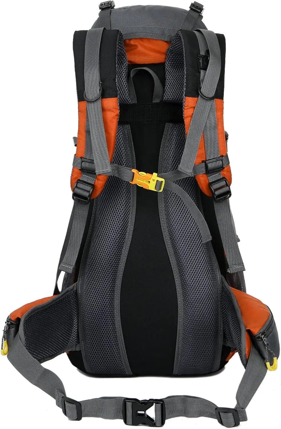 50L Expandable Hiking Backpack With Detachable Rain Cover Lightweight 45L+5L Storage Ergonomic Daypack For Trekking Mountaineering Camping Climbing Fishing Backpacking Outdoor Adventure Travel For Men Women