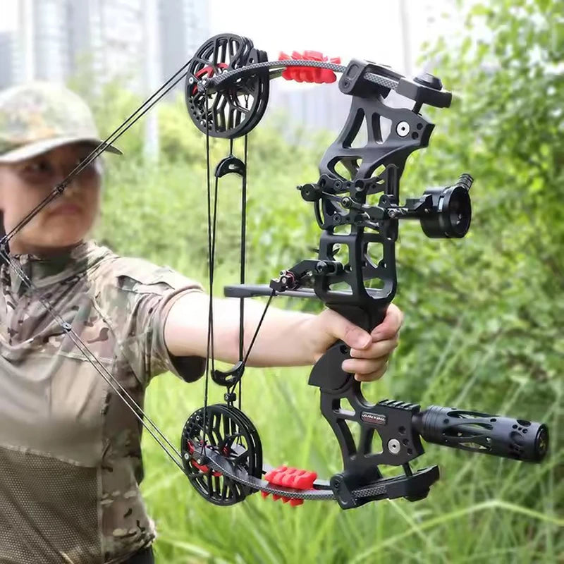 Junxing M109E Compound Bow Shooting Steel Ball 30-60Lbs Archery Equipment Suitable For Shooting And Hunting