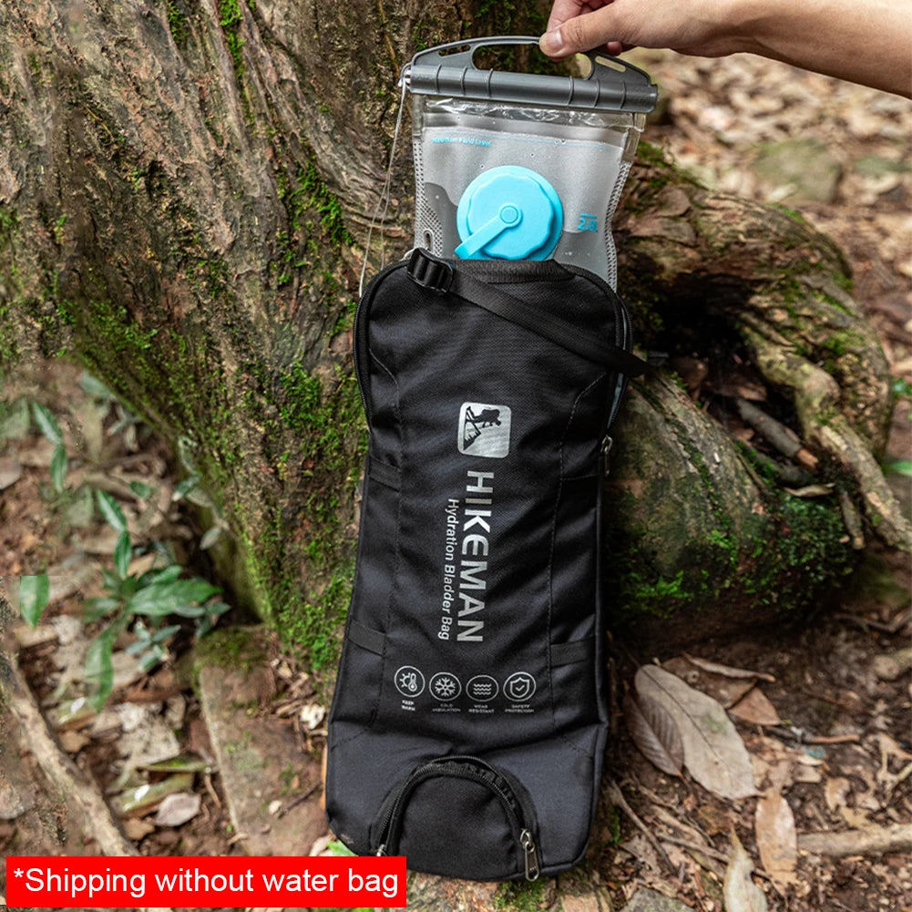 Insulated Cooler Bag For 1-2L&2-3L Water Bladders Hydration Bladder Insulation Sleeve Water Resistant Protective Insulated Cover