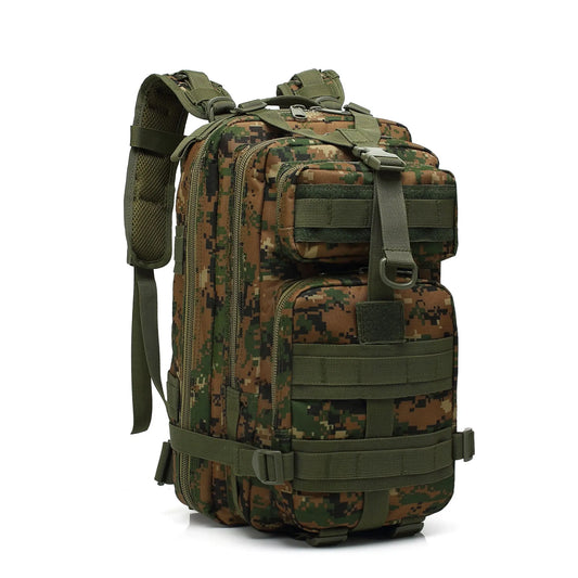 30L Trekking Tactical Bag Outdoor Sports Mountaineering Bag Oxford Waterproof Camouflage 3p Backpack for Camping Traveling