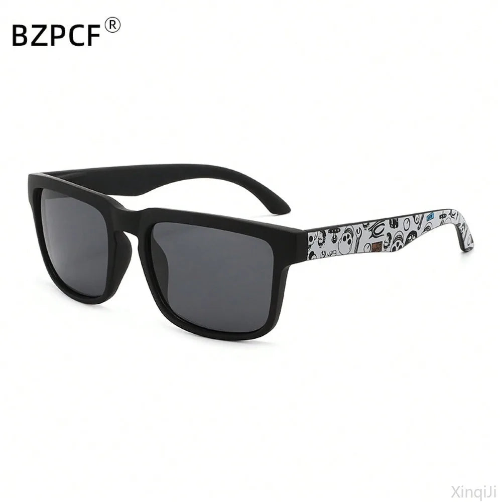 Polarized Sports Sunglasses Square Frame UV400 Driving Fishing Outdoor Men Women Vintage