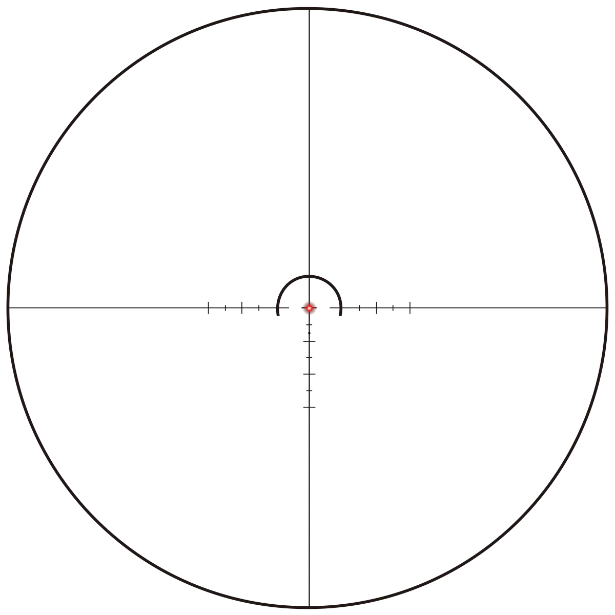 VictOptics S10 1-10x24i Rifle Scope Fiber Reticle 5-Level Illumination Long Eye Relief Wide FOV 1/4 MOA Lock Turret for Hunting
