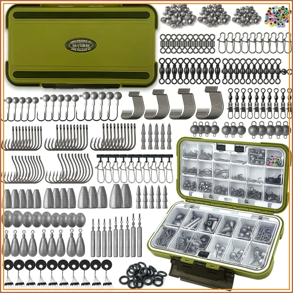 Fishing Tackle Kit 264/423PCS