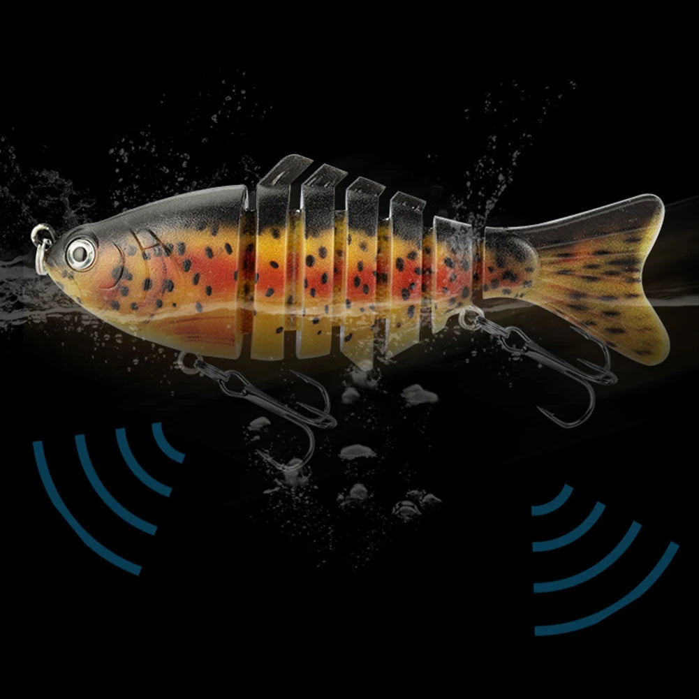 3/5/10Pcs Fishing Lures Multi Jointed Artificial Bait Slow Sinking Bionic Fishing Bait Fishing Gifts For Fishing Enthusiasts