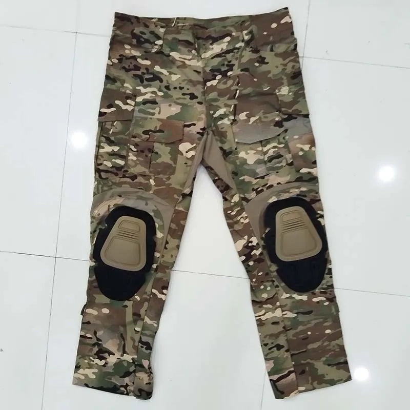 Multi-Cam Full Suit, Single Pants, MC, MultiCam, All Terrain, CP Work, Long Pants, G3 Tactical Pants, Gen3 Frog Suit Top