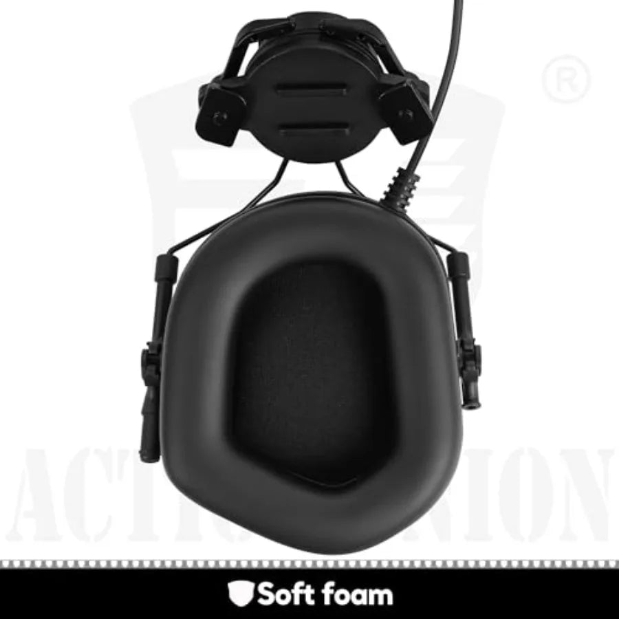 Tactical Headset for Airsoft Helmet No Noise Reduction