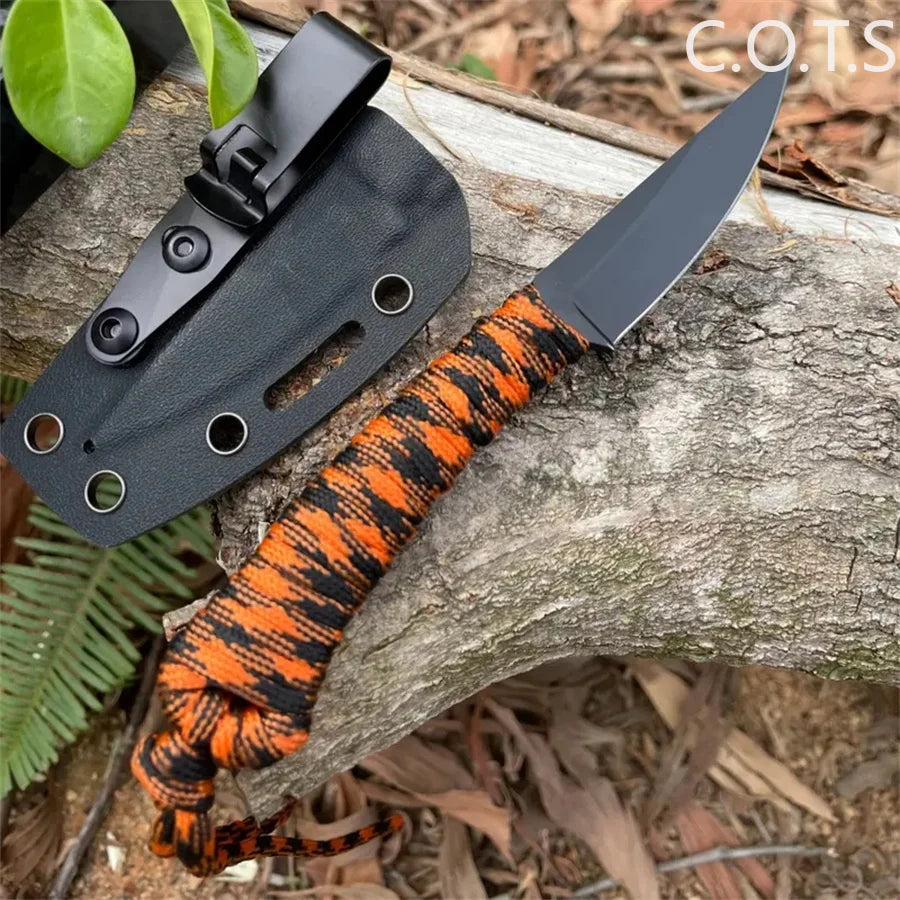 SPEEDGOAT 2.0 Model Outdoor Fixed Blade Knives 440C Blade Nylon Rope Handle Outdoor Camping Fishing Cutter Multi-tool