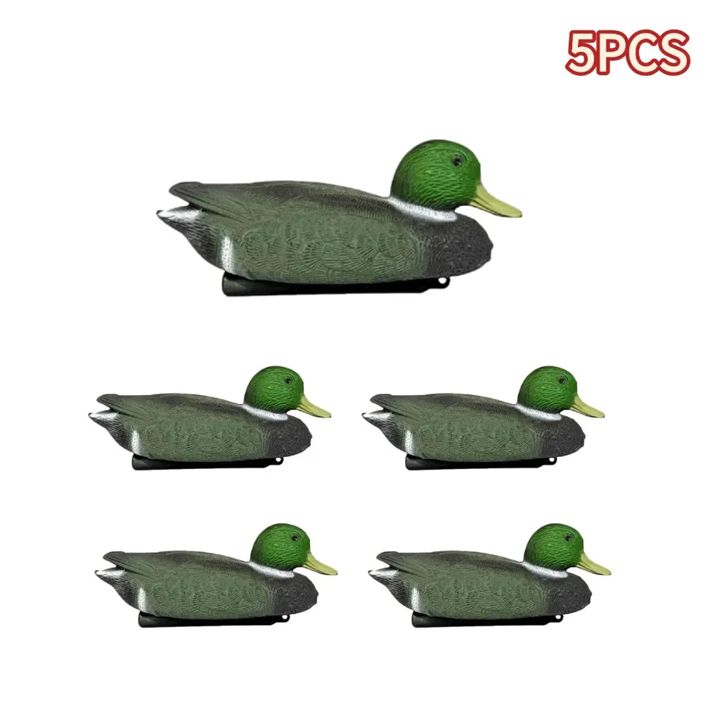 1-10pcs Fake Duck Decoy 3D Floating Hunting Shooting Duck Decoy Fishing Lure for Garden Decoration Simulation Hunting Duck