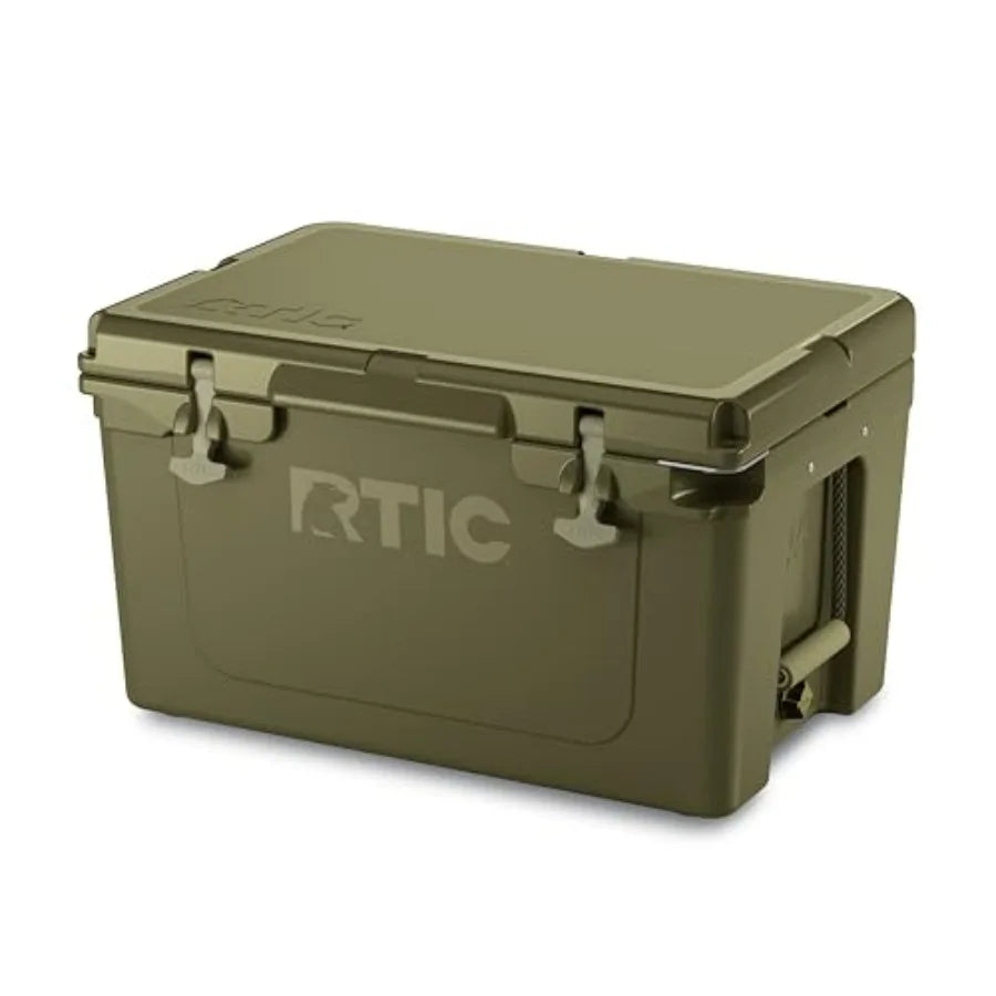 Ultra-Tough Cooler Hard Insulated Portable Ice Chest Box for Beach, Drink, Beverage, Camping, Picnic, Fishing, Boat, Barbecue R