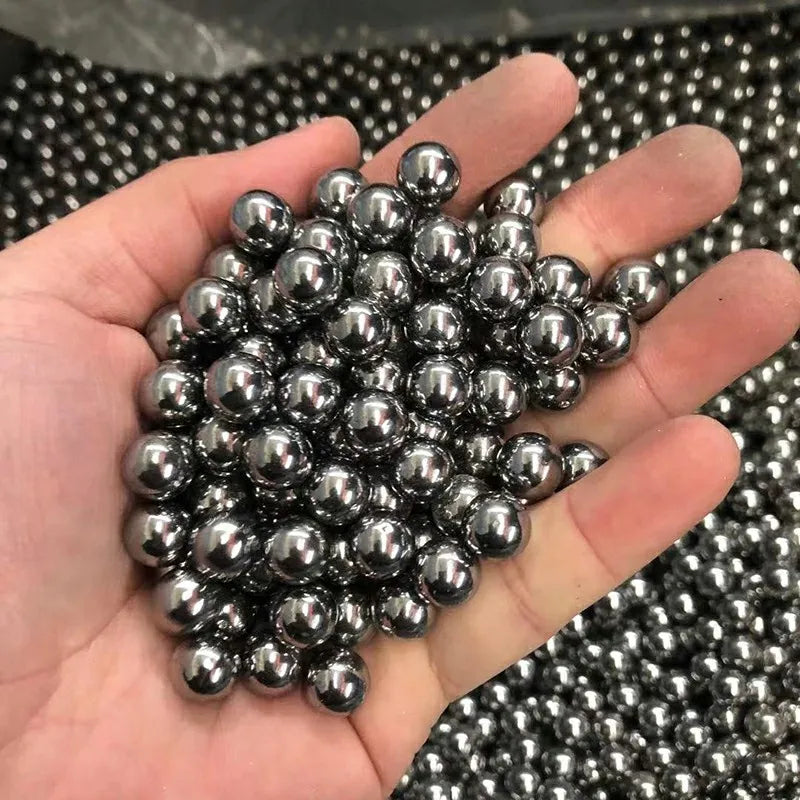 500pcs Carbon Steel Balls 8mm Hunting Slingshot Balls Outdoor Shooting Accessories Slingshot Ammo Bearing Accessories ﻿ ﻿