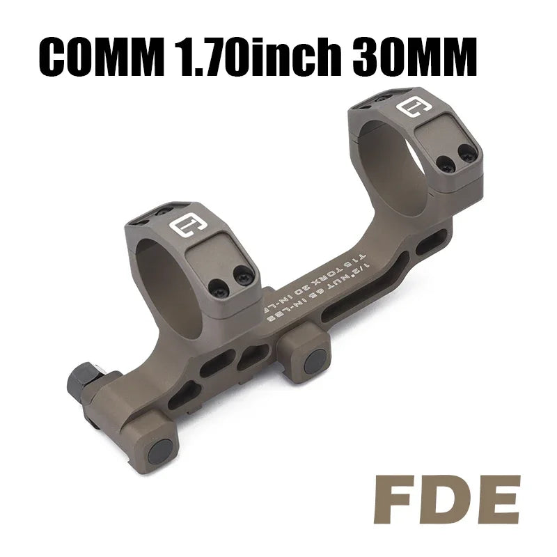 Tactical BOC 30mm 34mm Tube Modular Scope Mount 1.7 inch For Scope Hunting and Airsoft