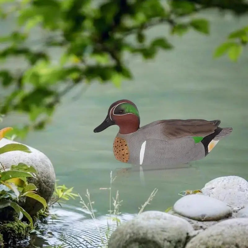 Nordic Floating Duck Decoy Ducks Simulation Hunting Duck Garden Pool Yard Lake 28.5x12x17cm Home Decoration Garden Accessories