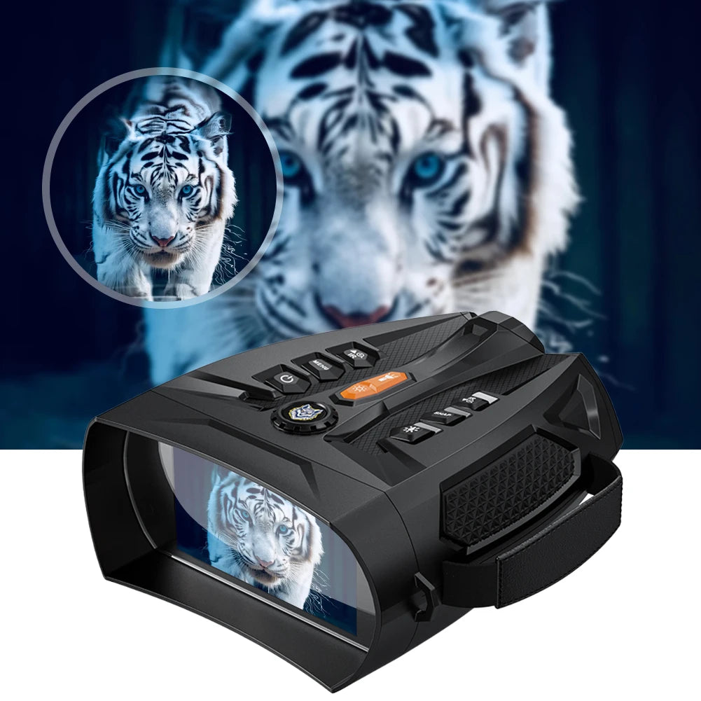 4K Infrared Night Visions Binoculars 10X Digital Zoom Night Visions Goggles 5000mAh Rechargeable Outdoor HD Telescope Camera