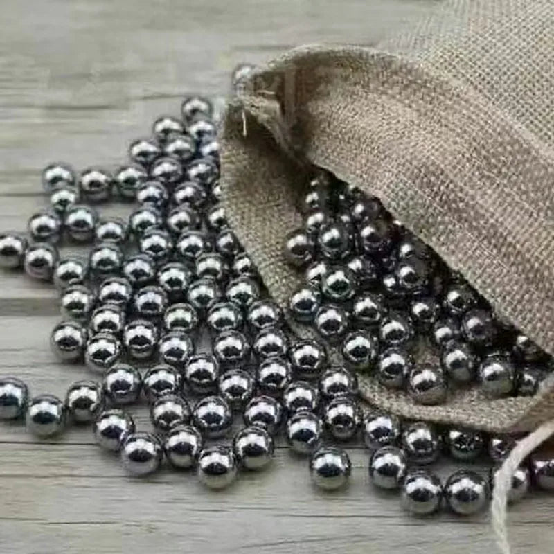500pcs Carbon Steel Balls 8mm Hunting Slingshot Balls Outdoor Shooting Accessories Slingshot Ammo Bearing Accessories ﻿ ﻿