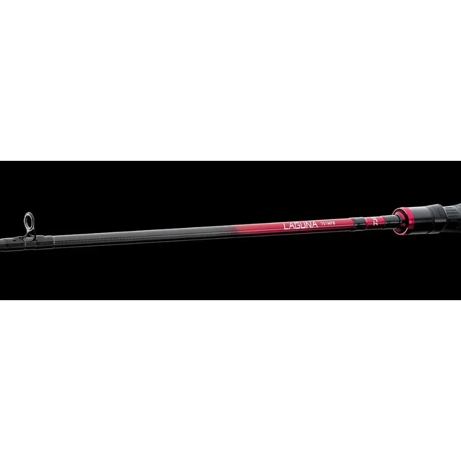 Laguna LAG721HFB-B Fishing Rod for freshwater fishing, graphite composite blank, black finish, ultra-sensitive tip and lightwei