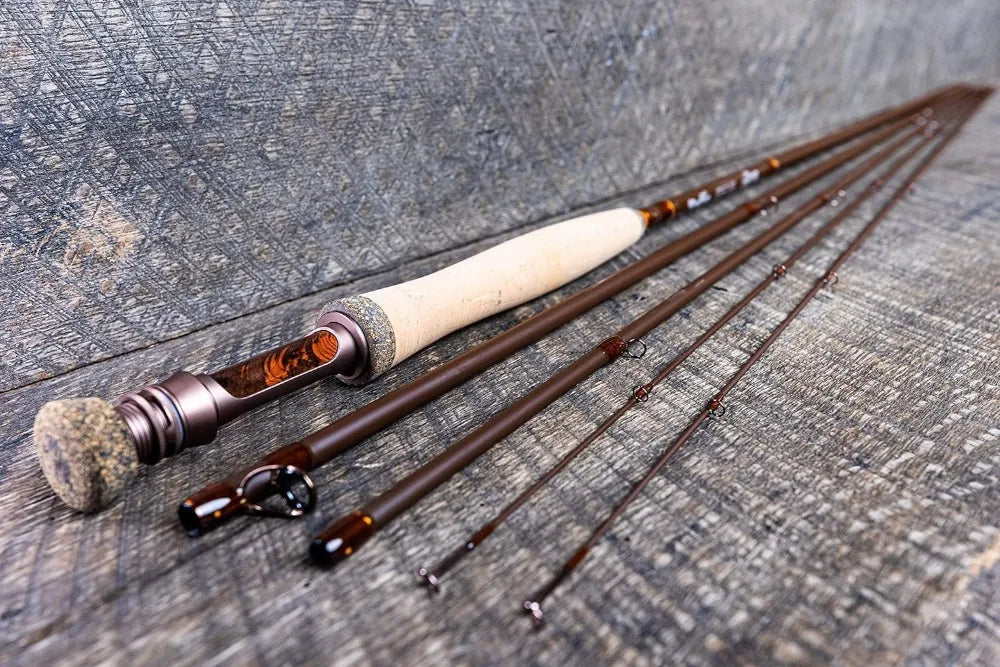 Fast Action Fly Fishing Rod – Carbon Fiber Graphite with Travel Case – 2WT to 12WT