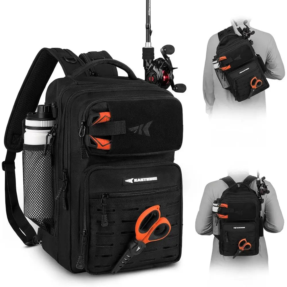 Lightweight Tactical Sling Backpack for Fishing Gear and Equipment