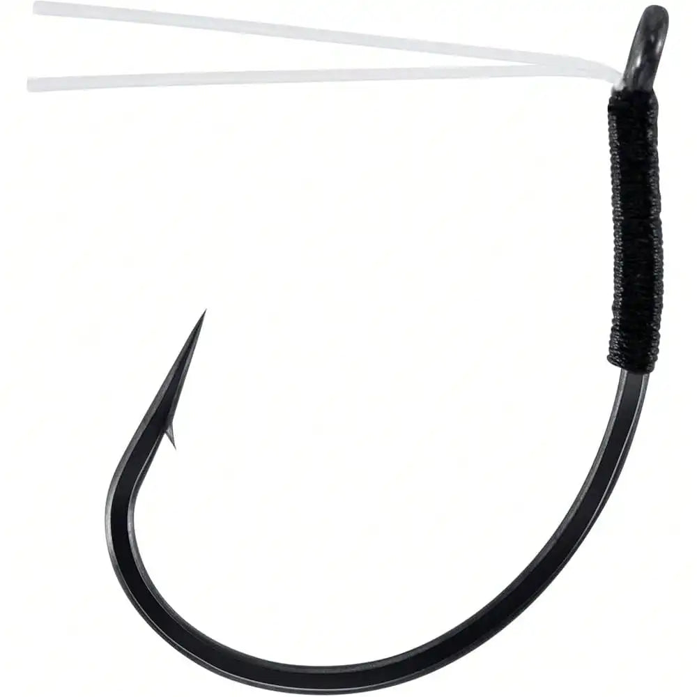 30 Pack Weedless Drop Shot Hooks Wide Gap Wacky Hook Bass Fishing Hook Freshwater For Neko Rig Punch Shot Flipping