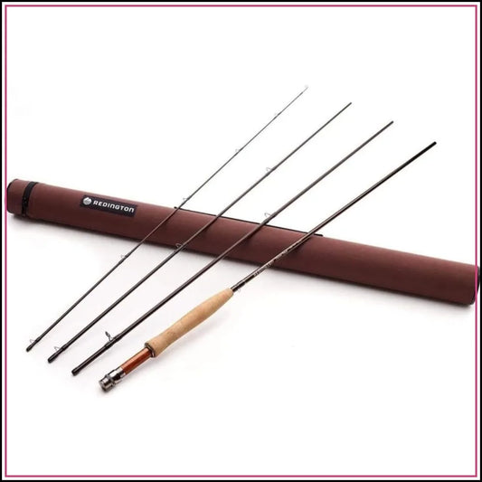 Classic Trout Freshwater Fly Fishing Rod - Moderate Action 4-Piece Fly Rod with Case