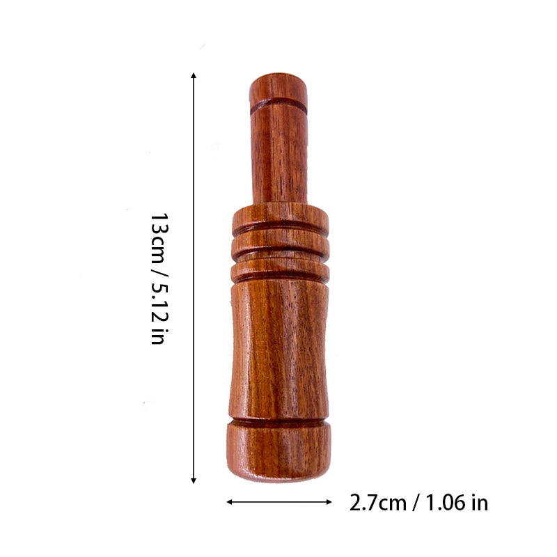 Wild Duck Whistle Outdoor Imitation Sound Wooden Duck Call Wild Goose Hunting Decoy Imitate Animal Calls Lightweight Disguise