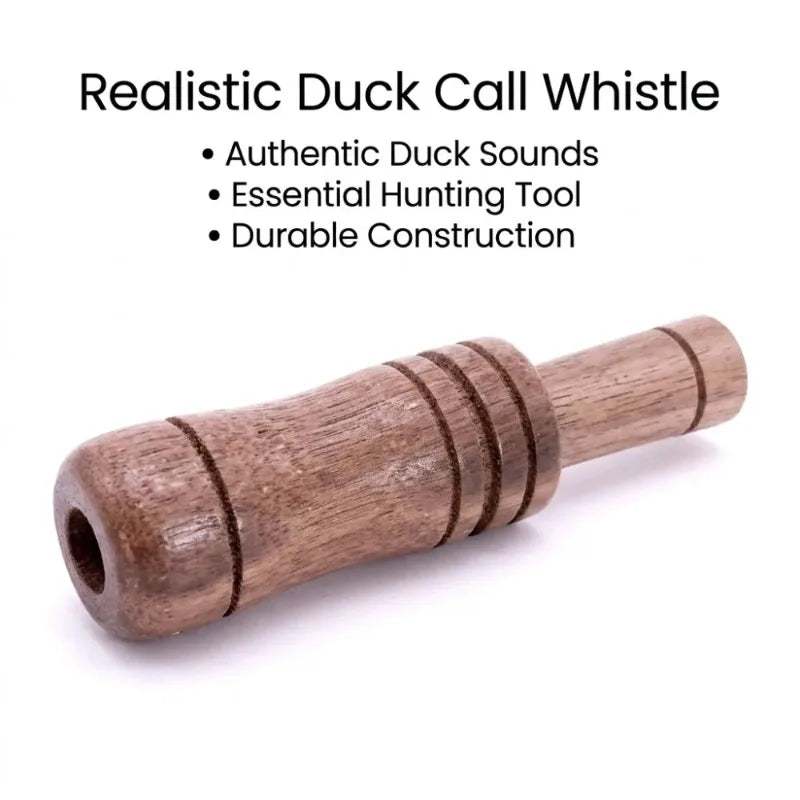 Outdoor Hunting Whistle Decoy Imitate Pheasant Duck Call Voice Call Bird Goose Voice Trap Brown Oak Wooden Whistle Drop Ship