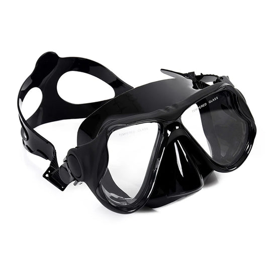 Snorkel Mask Swimming Goggles Scuba Diving Silicone Skirt Len Wide View Training With Nose Cover Adjustable Strap Ultra Clear