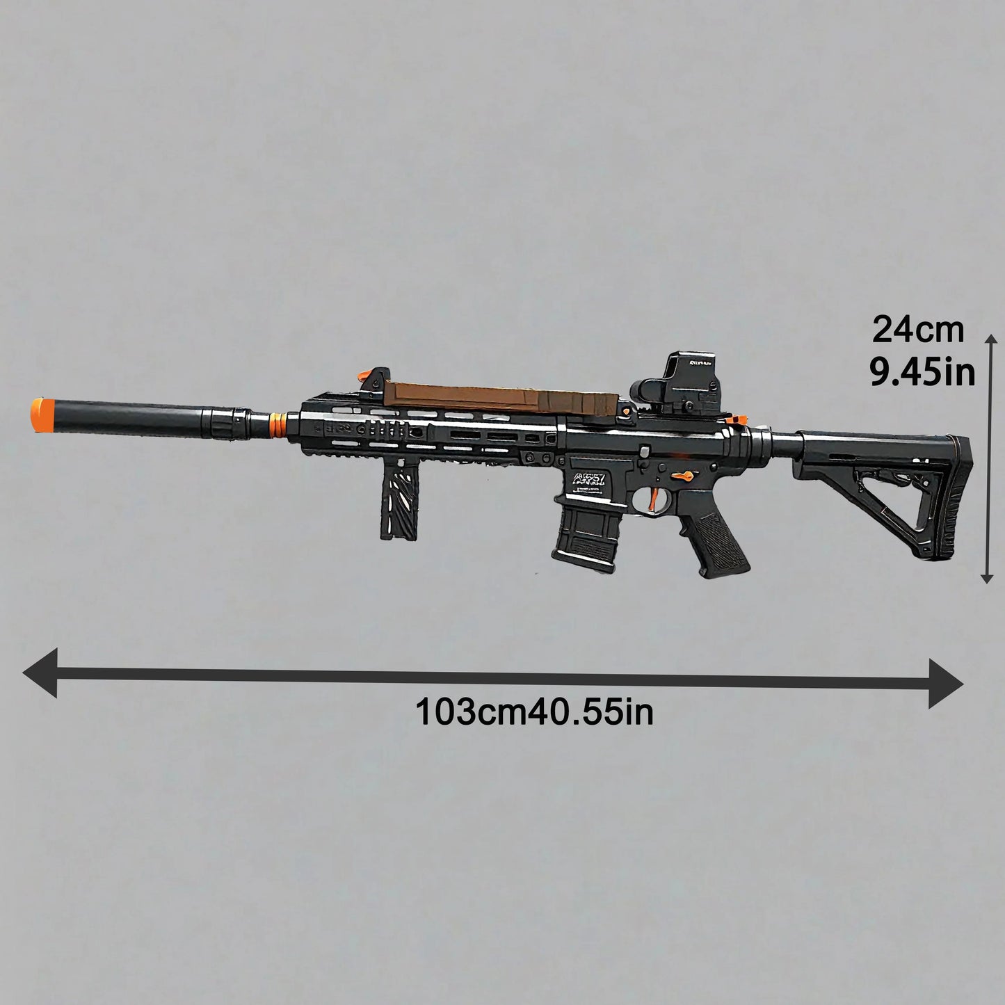 AR57 Gel Water Ball Blaster，for Outdoor Activities Game Party.2MODE:Hand Movement And Electric Full Auto