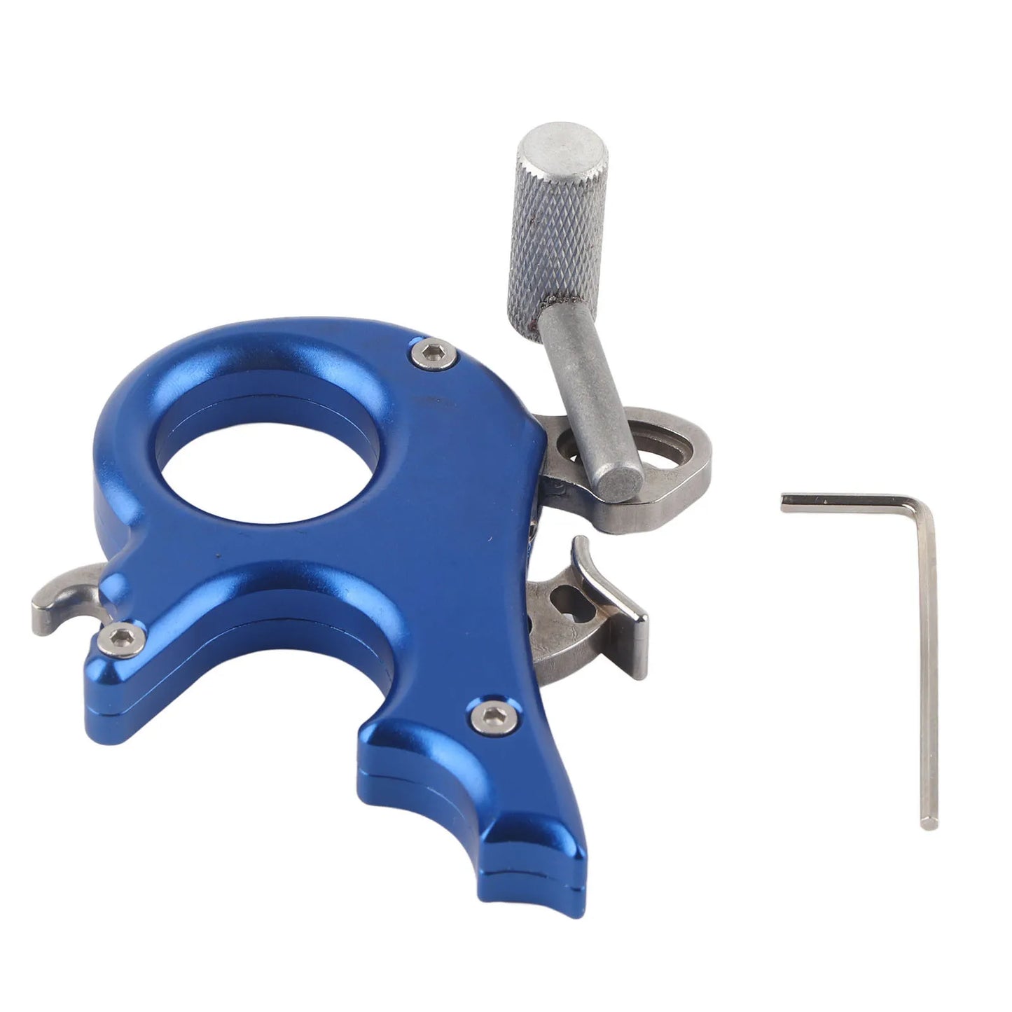 3 Finger Grip Thumb Caliper Trigger Archery Release Aids for Compound Bow Accessory Archery Thumb Trigger Archery Release Aids