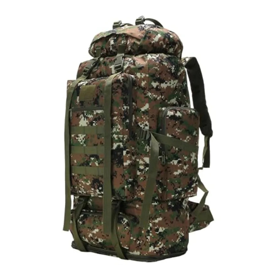 Hiking Backpack for Men 70L/100L Camping Backpack Military Rucksack Molle 3 Days Assault Pack for Climbing Camping Backpack, 3