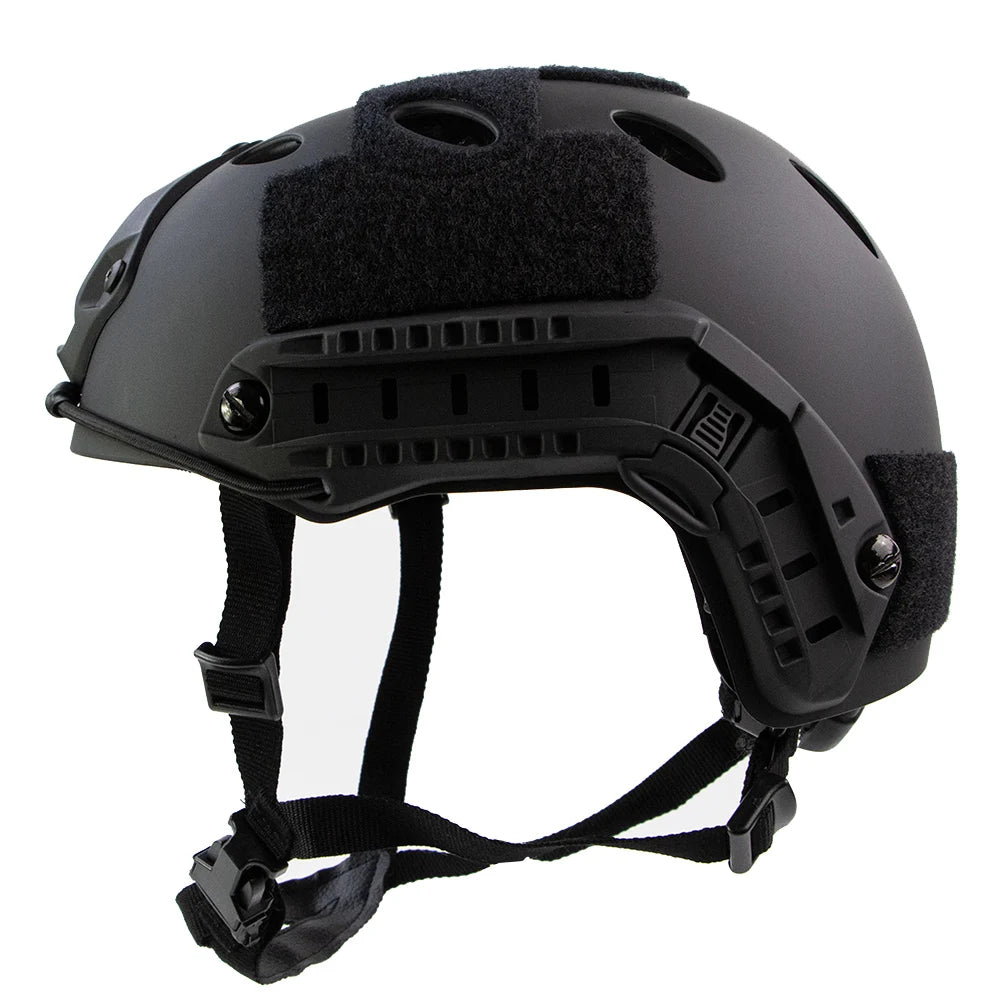 BOOIU FAST Helmet MH PJ BJ Airsoft TacticsHelmets ABS Outdoor CS Paintball Shooting Game Protective Equipment