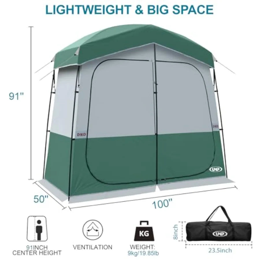 Shower Tent for Outdoor Camping Privacy Shelter-Dressing Changing Room-Portable Toilet Tent for Hiking Sun Shelter Picnic Fishi