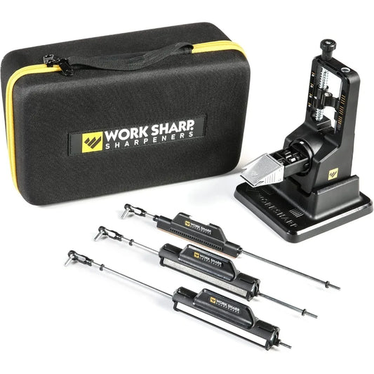 Hot Sale - Precision Adjust Elite Knife Sharpener - Adjustable Knife Sharpening System - For Hunting, Serrated & Kitchen