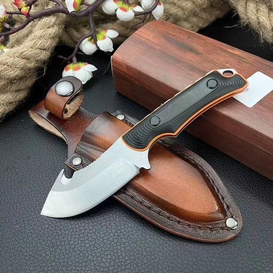 Skinner Tactical Knife High Hardness Fixed Blade Knife G10 Handle Self Defense Multifunctional Knives