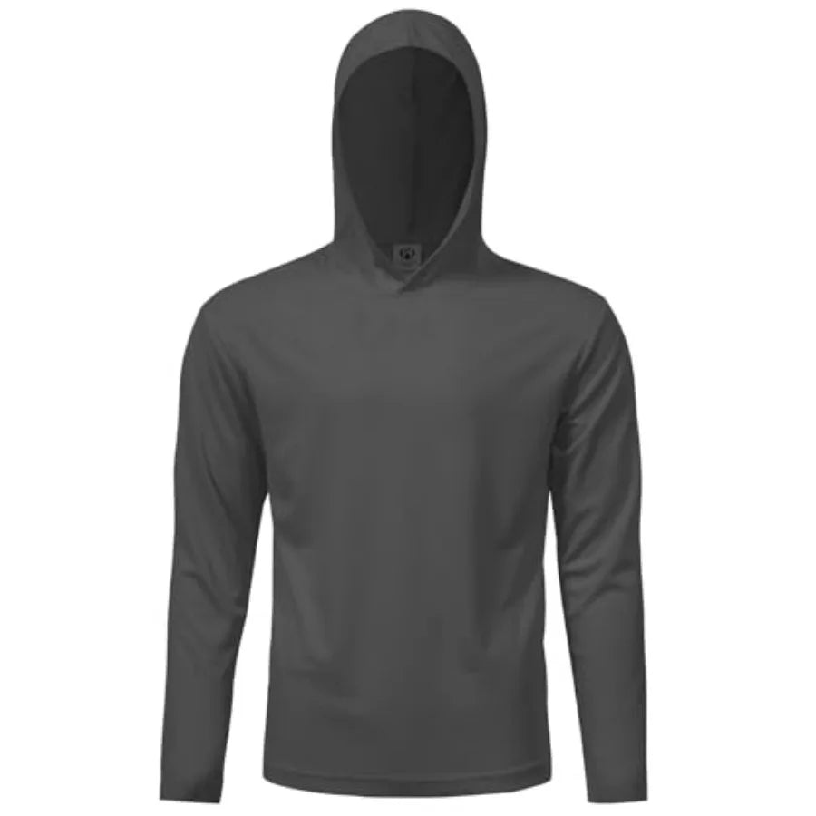 5 Pack Men's UPF 50+ Sun Protection Hoodie Shirts Long Sleeve Shirts Quick Dry Lightweight for Running Workout Hiking Fishing