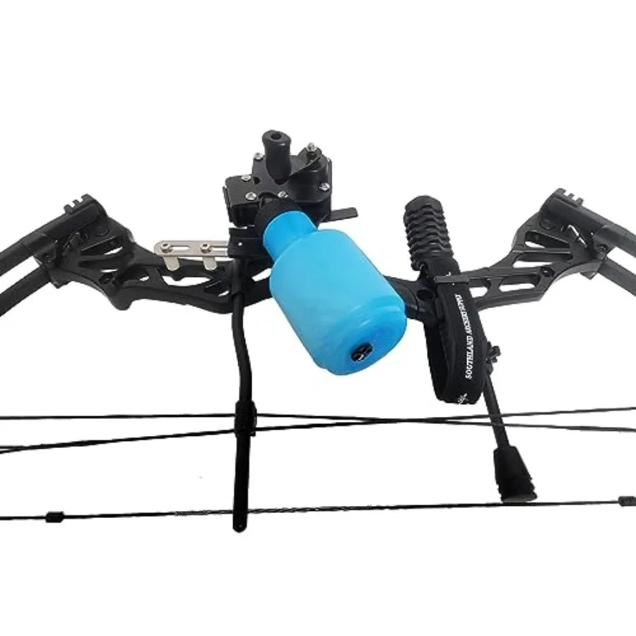 Southland Archery Supply Outrage Compound Bow Bowfishing Bottle Reel Package - Black