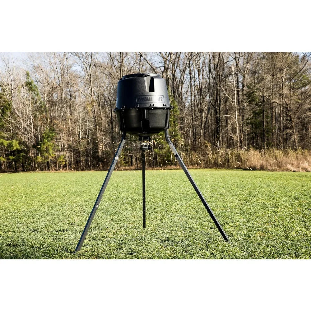 US Shipping Hot New 200 Lb Deer Feeder with Bluetooth App Control Pairs with Edge 3 for Full Remote Access No