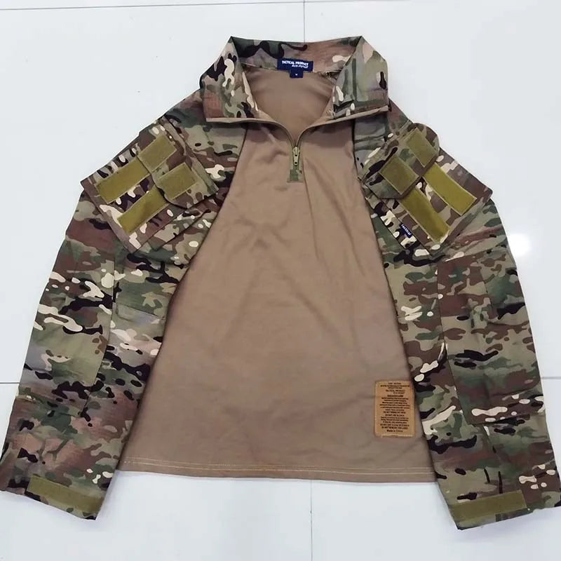 Multi-Cam Full Suit, Single Pants, MC, MultiCam, All Terrain, CP Work, Long Pants, G3 Tactical Pants, Gen3 Frog Suit Top