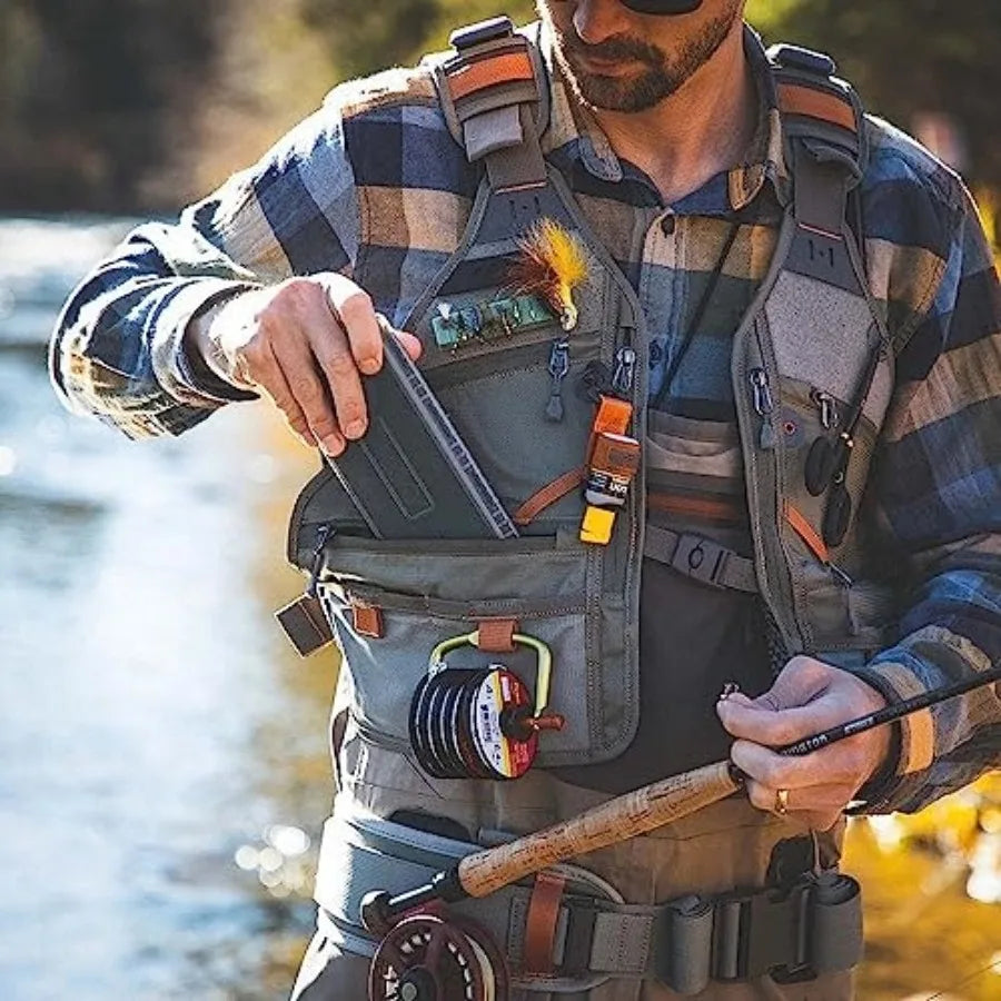 Flint Hills Men's Fly Fishing Vest fishing vests for men for fishing gear