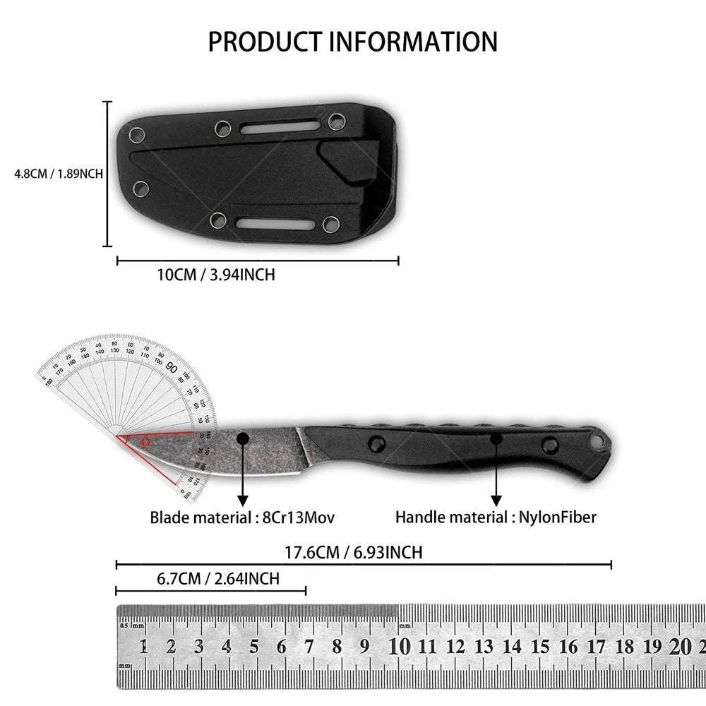 BM15700 A High-quality Lightweight Nylon-fiber Handle Outdoor Small Utility Knife Rock Climbing Camping Fishing Portable Holiday Gifts Essential Equipment