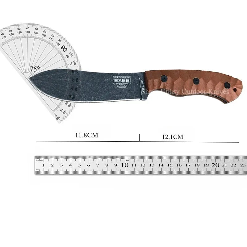 JG5 Camp-Lore Outdoor Knife Fixed Blade Tactical Straight Knife G10 Handle Wilderness Jungle Survival Hunting Knives Men's Gift