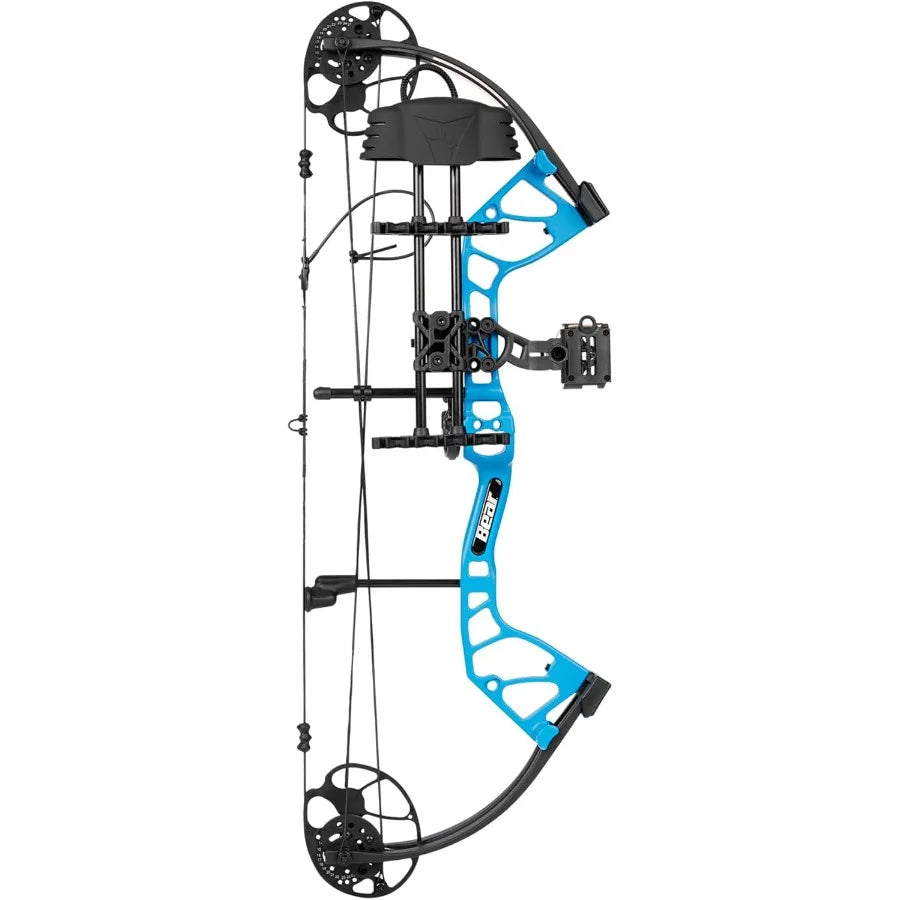 Archery Royale Ready to Hunt Compound Bow Package for Adults and Youth 12 27 Draw Length 550 Lbs Draw Weight Up to 290 FPS