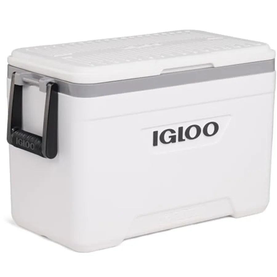 Marine Cooler Insulated Hard Shell Ice Chest Great for Fishing Camping Boating and More