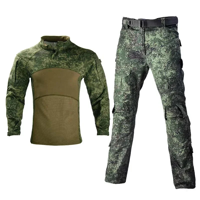 G4 Tactical Uniform Milit Outdoor Camo Suit Combat Shirts Cargo Pants Men Trainning Sets Airsoft Paintball Mens HuntingClothes