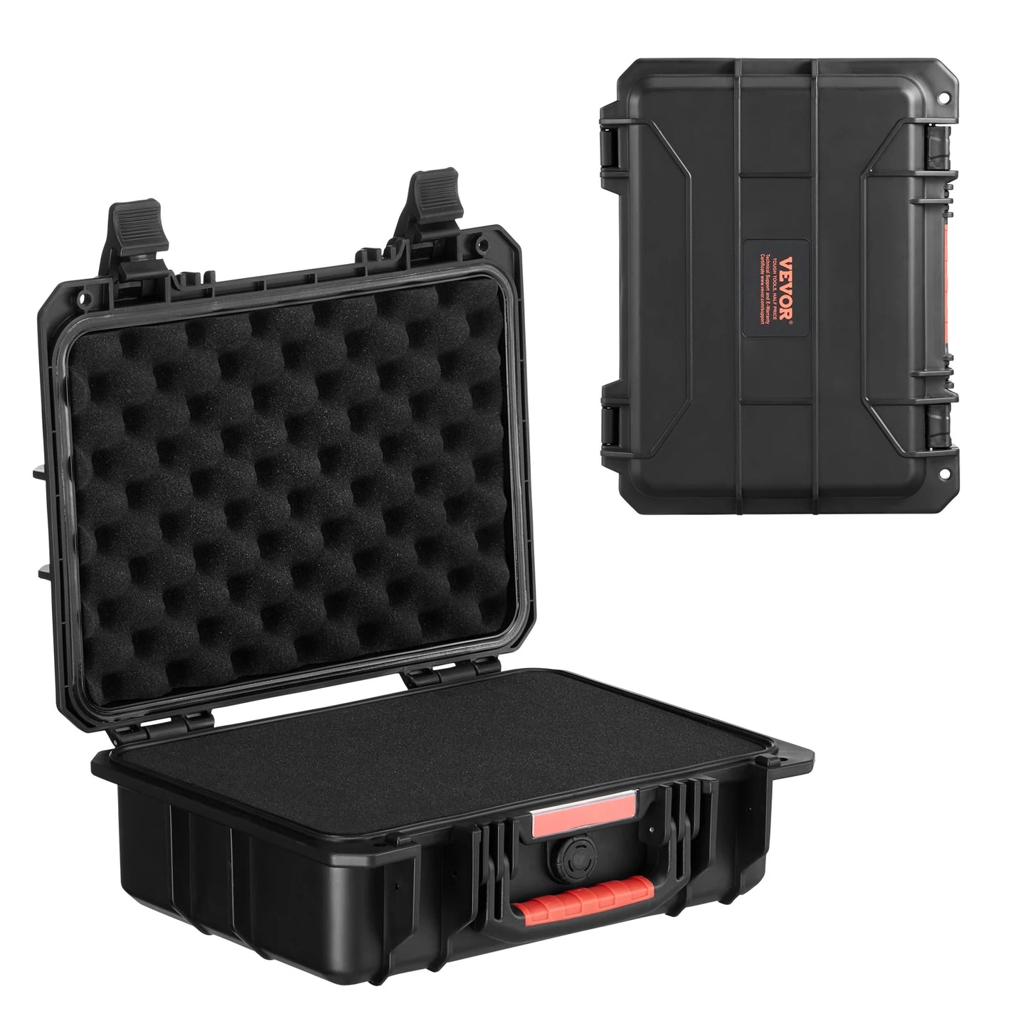 IP67 Weatherproof Hard Case Heavy Duty Protective Case w/ Pre-cut Foam and Handles for Travel Hunting Military Cameras