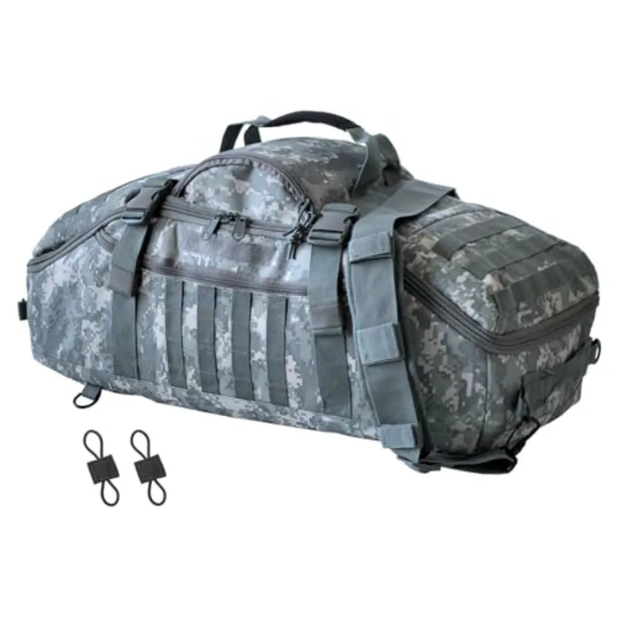 Large Travel Duffle Bag Military Tactical Backpack Army Assault Pack 3 Day Bug Out Rucksack for Outdoor Sports Hiking Camping w