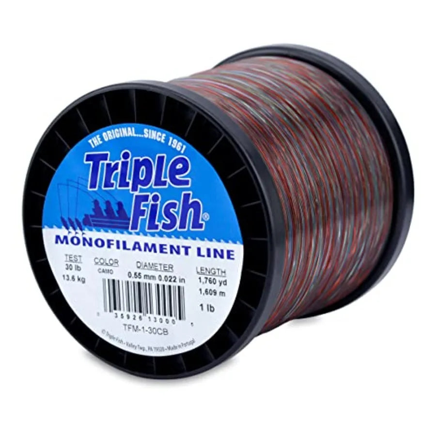 Monofilament Fishing Line - Strong Color for Trolling Bottom Fishing Casting Main Line Catfish Bass