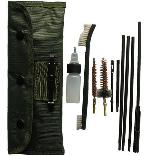 Universal Brush Tool Cloth Gun Cleaning Kit Professional Gun Cleaning Mat Gunsmithing Set Tactical Gun For Rifle Pistol Shotgun