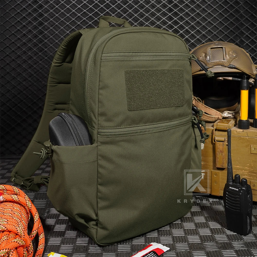 KRYDEX 14L 500D Tactical Daypack Outdoor Hiking EDC Backpack Bag Travel Lightweight Waterproof Backpack