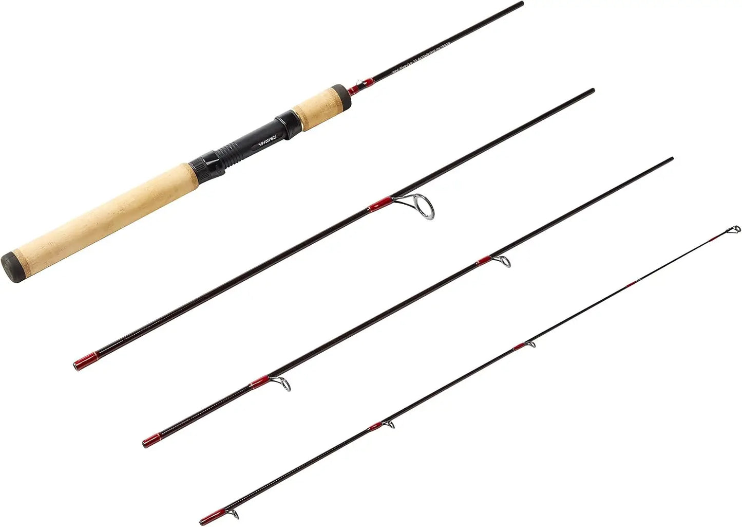 Ultralight Spinning Rod - High Performance Graphite Blank, Fuji Reel Seat, Cork Handle