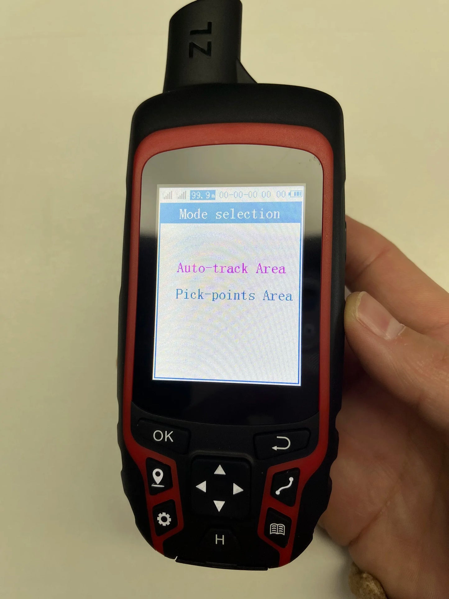 A6 fixed point navigation Acre measuring instrument Handhold GPS